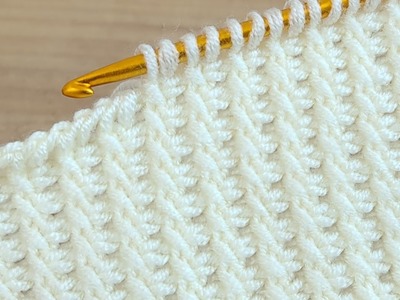 PERFECT ???????? * Super Easy Tunisian Crochet Baby Blanket For Beginners online Tutorial * #Tunisian