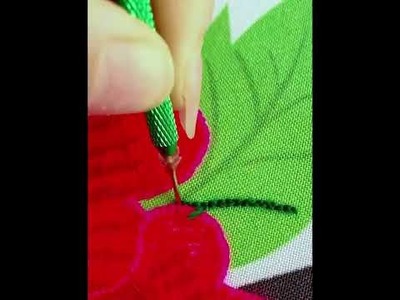 The craft of embroidering cloth with crochet