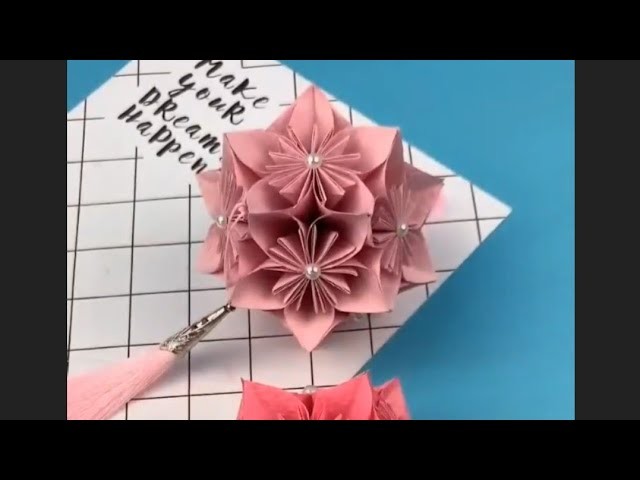 #craft Folwar Decorations Idea DIY Paper Flower#howto #homemade #art #decoration#viral
