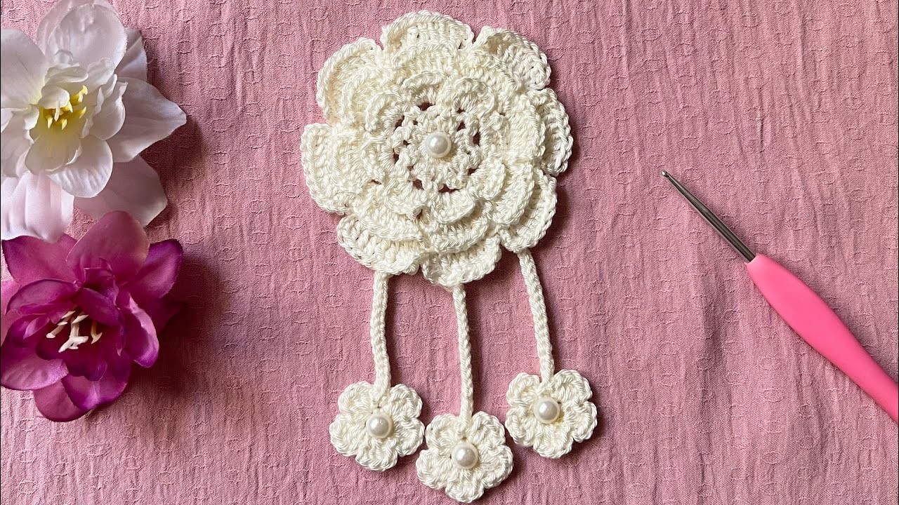 Crochet very easy and beautiful flower|crochet flower