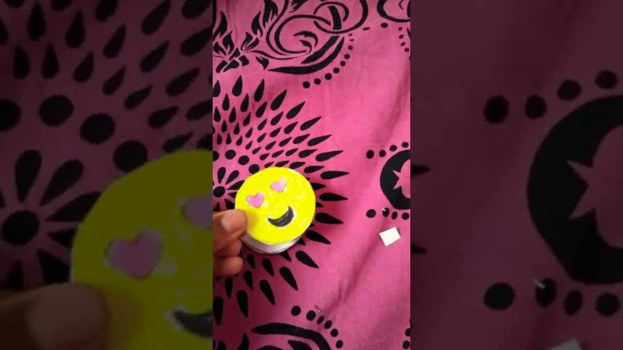 How To make DIY Emoji Diary at home ????????ll with paper and emoji sticker