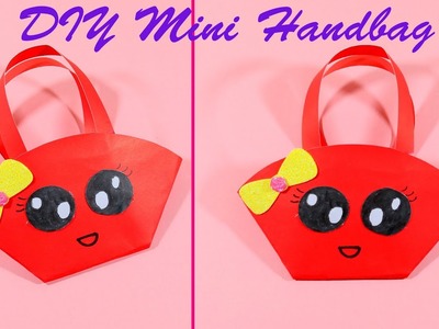 How to Make Mini Paper Handbag | DIY Paper Handbag Tutorial | Easy Paper Handbag