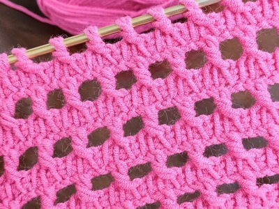 SUPER EASY ????????Trend *Super Easy tunisian *Knitting pattern online tutorial for new learners
