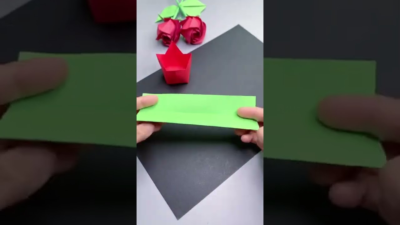 Tulip ???? Diy origami gift idea ????