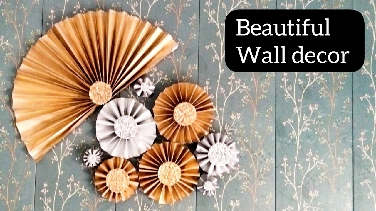 Unique wall decor idea.Home decorating idea.easy and quick wall decoration idea