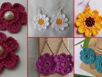 High quality and demanding crochet patterns crochet earrings for Girls ideas 2022