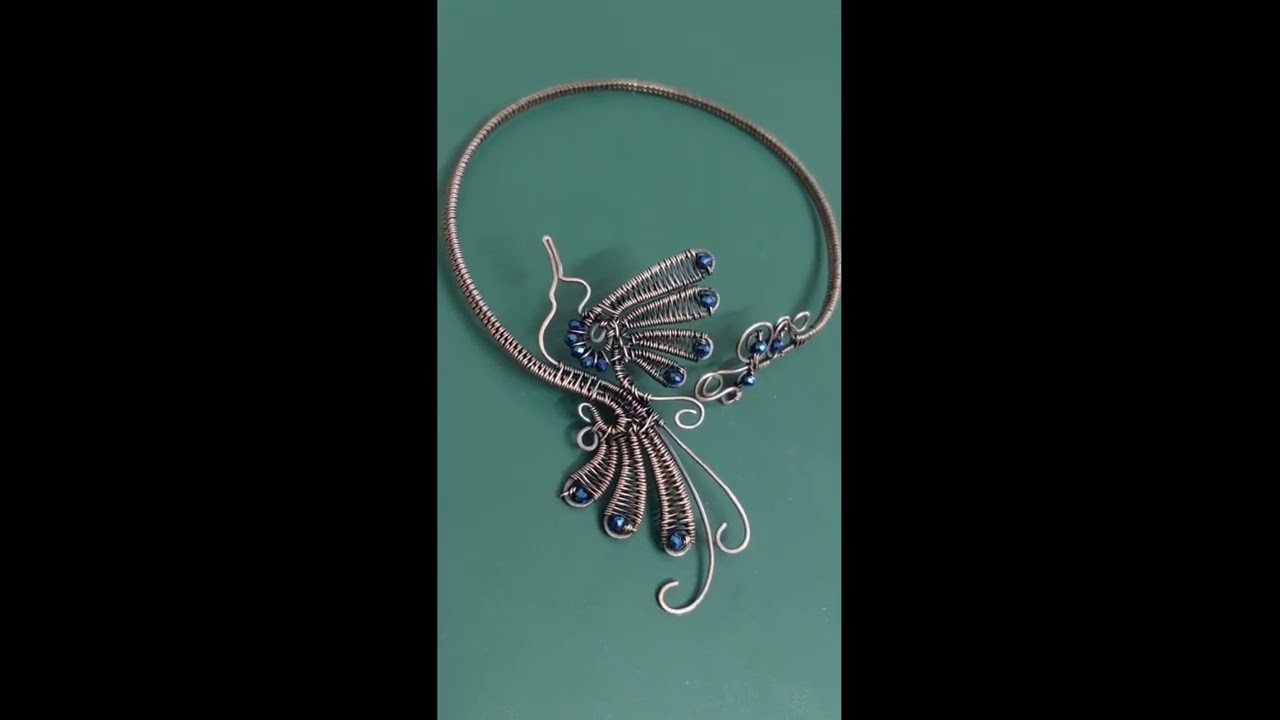 Wire Weave Hummingbird Necklace Tutorial