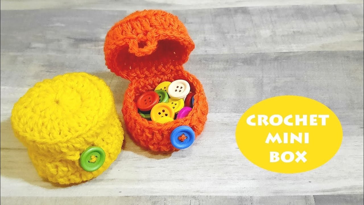 Crochet Mini Box | Crochet With Samra