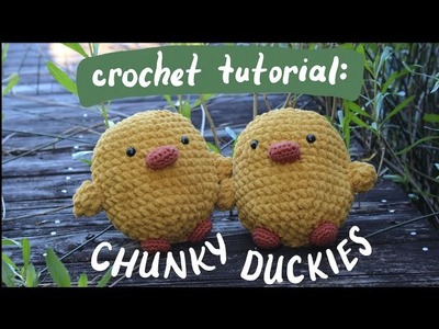 How to crochet cutest chunky duck! ????