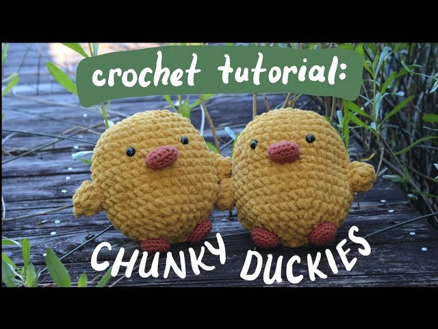 How to crochet cutest chunky duck! ????
