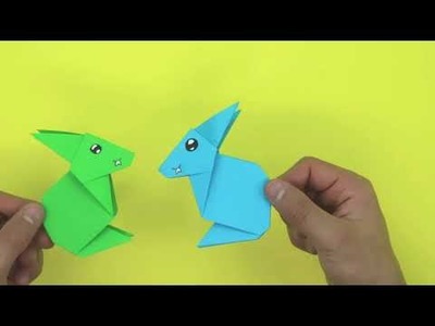 How to Make a Paper Rabbit   Origami Rabbit   DIY