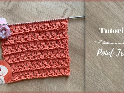 #257 Tricot: Point ULTRA RAPIDE✅ - Maïlane - #lidiacrochettricot #knitting #pattern #stitch #cotton