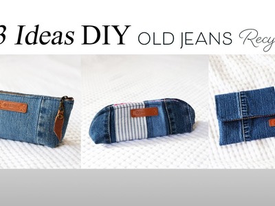 3 Ideas DIY Old jeans recycle | Small bag | Fast Speed Tutorial | Old Jeans Ideas