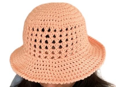 Crochet - Summer Hat.Sun Hat - Beach Hat