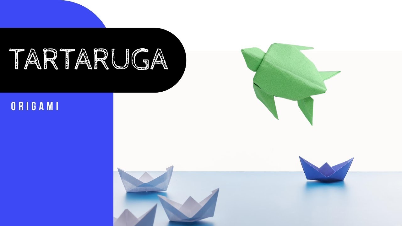 #DIY – #Origami - Como fazer Tartaruga Fácil - How to make a Easy Turtle