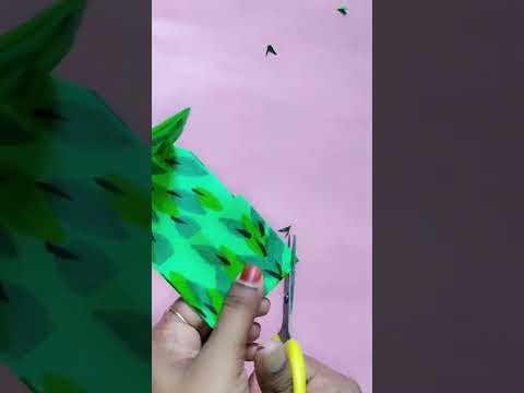 DIY paper craft.simple origami gift box.origami candy box making