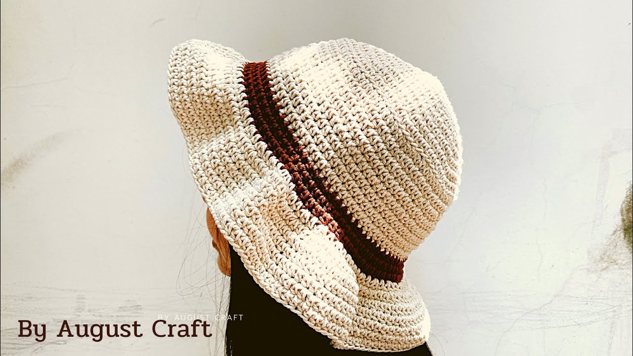 ???????? DIY Simple Bucket Hat Crochet Super Easy for Beginners. Bucket hat for summer