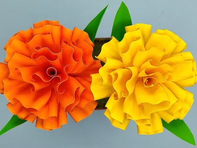 Easy Handmade Paper Flowers | DIY Origami Paper Flower