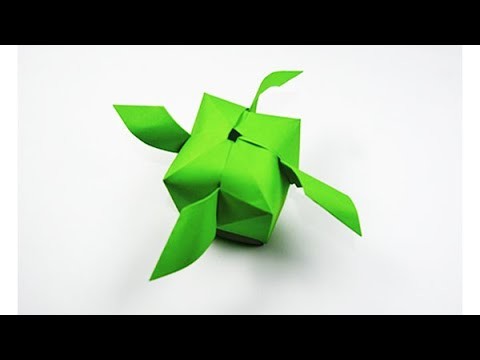 How to make paper flying balloon - DIY Origami Flying Ball