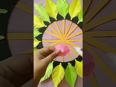#Paperflower#paperflowerwallhanging#wallmate paper craft ????????