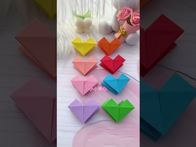 Rainbow ???? Square Paper Craft easy idea ????