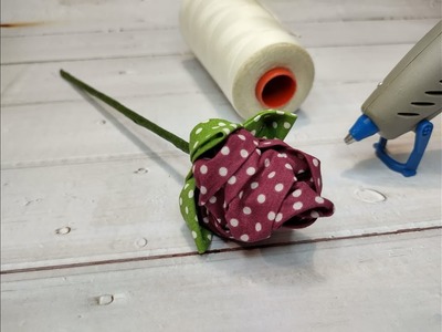 TUTORIAL #19: festa della mamma | DIY fabric rose | Rosa in stoffa fai da te| Mother's day