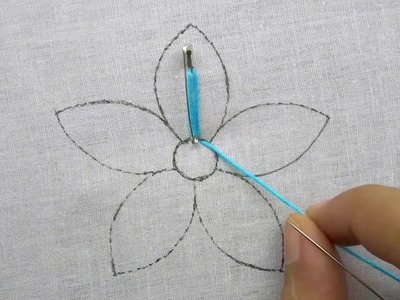 Very Unique Flower Embroidery Tricks Idea with Safety pins, Latest Flower Embroidery Design