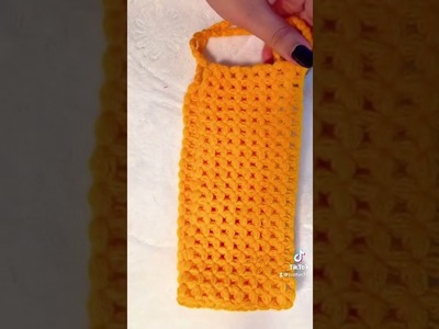 You can use this crochet pattern for scarf and table weaving