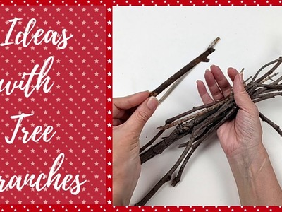 3 IDEAS with TREE BRANCHES to ORGANIZE and DECORE your HOME - DIY - CRAFTS - Crafts and Recycling