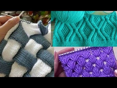 Hand Knitted Gorgeous Pattern for Ladies Cardigan Gents Sweater, Baby Frocks and Cardigan