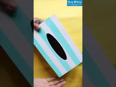 Sea Themed DIY Mixed Media Tissue Box