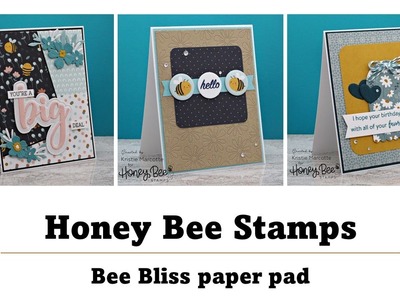 Bee Bliss collection | 6 cards with Kristie Marcotte