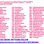 John Deere Crossing Cross Stitch Pattern***LOOK***Buyers Can Download Your Pattern As Soon As They Complete The Purchase