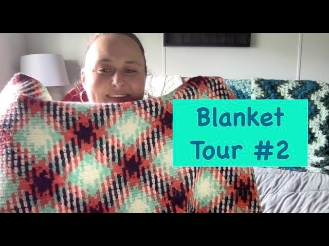 5 Crochet Blankets You Won't Regret Making. Blanket Tour #2