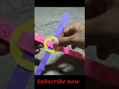 How to make paper watch toy - R Crafts #crafts