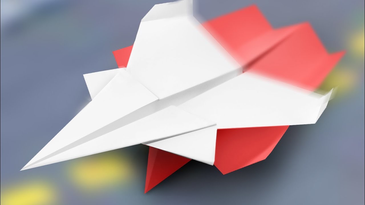 Paper Plane with Launcher (How to Make)