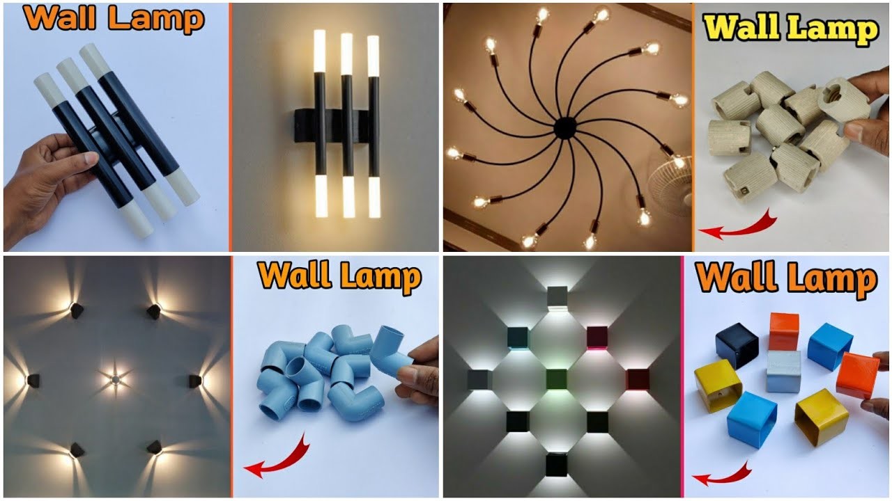 4 Amazing Wall Decoration Ideas | Antique Wall Lamp | Diy Wall Decor | Wall Decoration Ideas