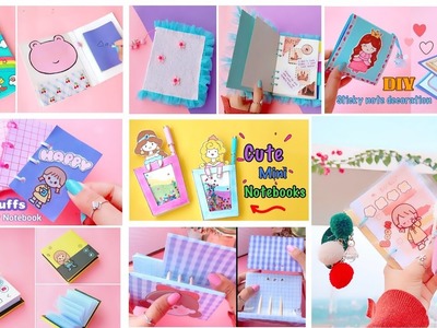 7 DIY Diary Idea - Amazing school supplies. Cute Crafts for back to school