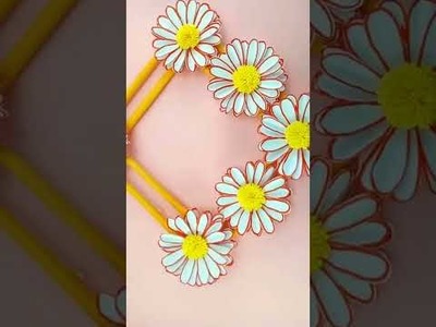 DIY Paper Flower Hanging Craft #shorts