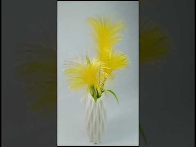 DIY Satin Ribbon reeds flowers | How to make ribbon crafts