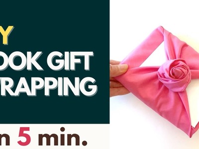 DIY Wrapping Gift Book Idea 2022 |Fabric Gift Wrapping