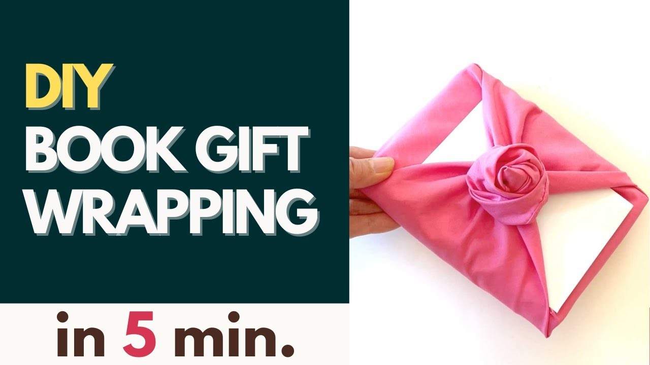 DIY Wrapping Gift Book Idea 2022 |Fabric Gift Wrapping
