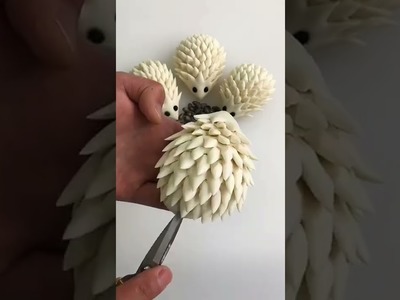 How to turn paper into flowes047