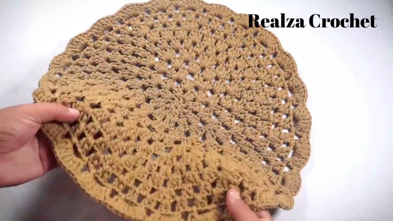 Algo muy ESENCIAL A LA HORA DE COMER vende tantos como puedas tejer (patrón de crochet)