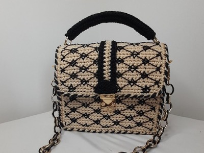 Chic bag tutorial borsa uncinetto - crochet bag free pattern