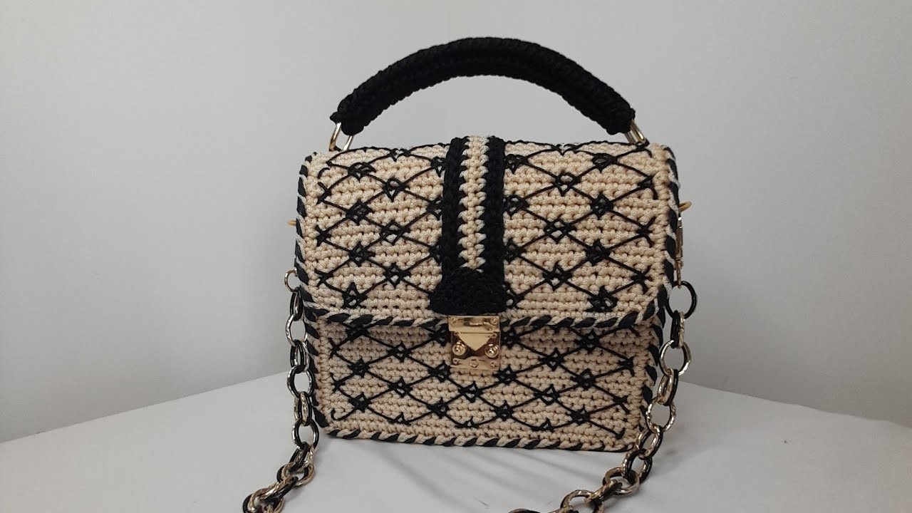 Chic bag tutorial borsa uncinetto - crochet bag free pattern