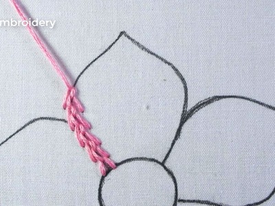 Hand Embroidery Creative Needlepoint Art Fancy Flower Embroidery Design With Easy Sewing Tutorial