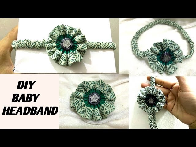 Abadok yasash. How to Make Fabric Headband Sewing Tutorial. DIY Elastic Headband. Diy Headband.