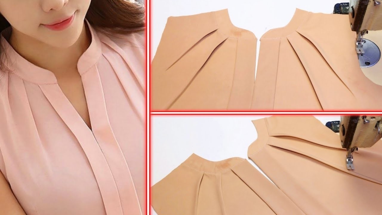 Best Way Women's Collar Sewing | Sewing Tutorial and Technique | DIY Sewing Tricks