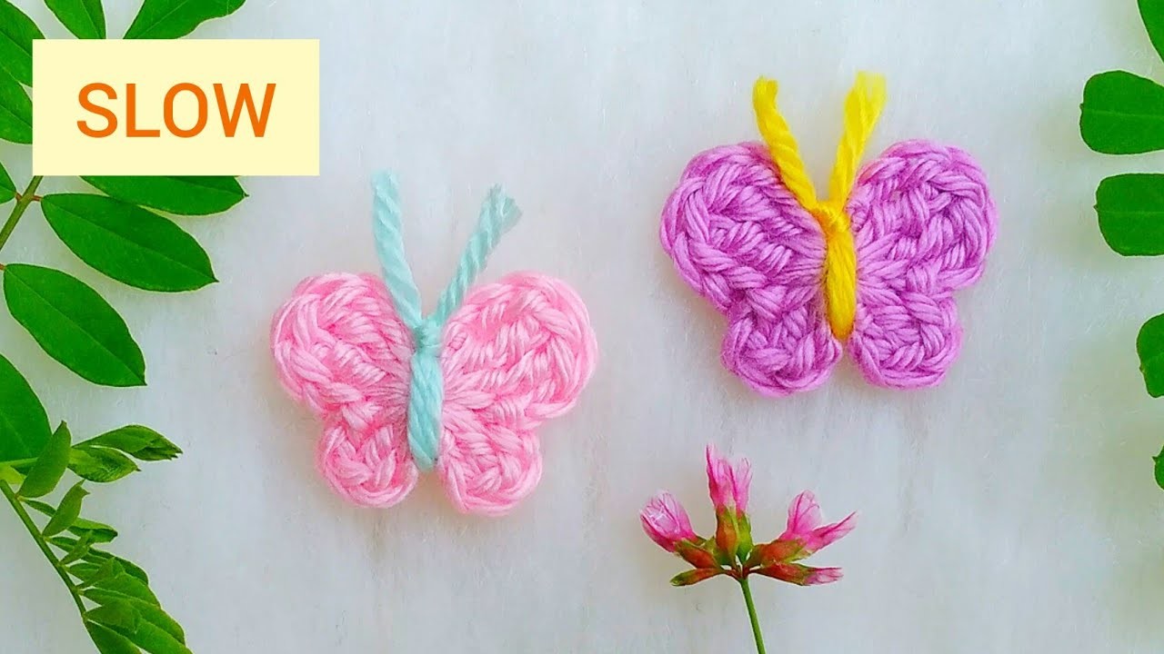 How To Crochet A Butterfly For Beginners Step By Step I Pora Pora Crochet